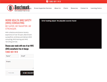 Tablet Screenshot of benchmarkohs.com.au